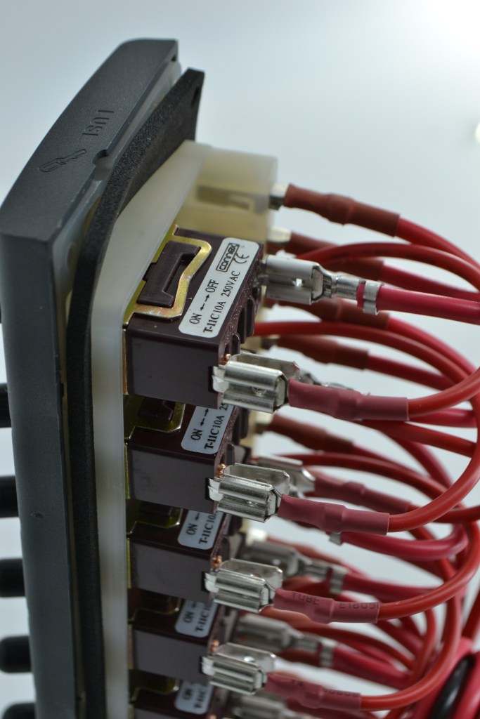 Connex waterproof switch panel