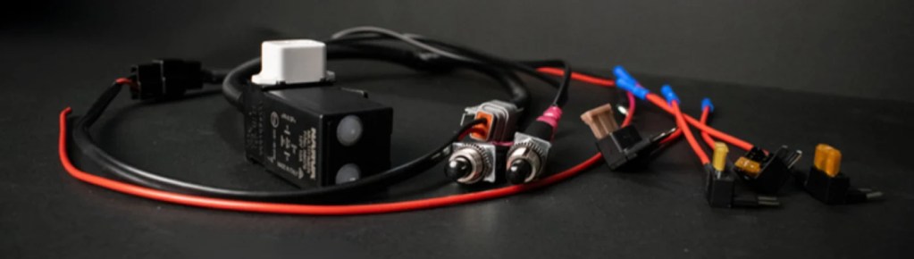 Ignition door alarm loom